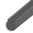 thumbnail image 5 of M-D Building Products 09060 18 ft. Black Extra-strength Vinyl PLATINUM™/FLEX ALLOY® Replacement Garage Door Bottom Seal, 5 of 9