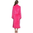 thumbnail image 2 of HEARTNICE Womens Fleece Robes, Plush Long Bathrobe Soft Warm Robes,(Rose,2XL-3XL), 2 of 5