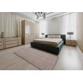 thumbnail image 4 of Ahgly Company Indoor Rectangle Mid-Century Modern Rosy Brown Pink Oriental Area Rugs, 6' x 9', 4 of 6