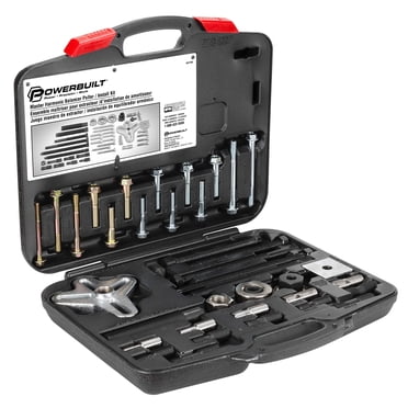 24 Piece Harmonic Balancer Puller And Installer Kit – Universal Manual Tool Set – WT04A2073