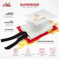 thumbnail image 6 of Mart Cobra Emergency Fire Blanket - 2 Pack -Fiberglass Fire Blanket for Home and Kitchen 40"x40", 6 of 7