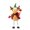 A, variant on Homellea Christmas Snowman Fabric Figurine, 13.78 Inch Standing Stuffed Tabletop Decoration with Red Hat, Green Scarf and Plaid Vest for Shelf, Mantel, Entryway, Home and Party Decor