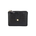 thumbnail image 4 of Bolsa Cartera de PU con tarjetero retro con monedero para hombre y mujer, minimonedero (negro), 4 of 9