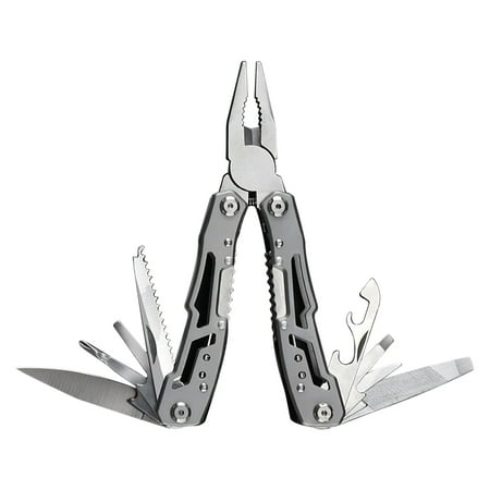 12 In 1 Multi-Tool Pliers Premium Portable Multi-Tool With Lock Stainless Steel Multi-Tool Pliers Pocket Knife For Survival Camping Gift for Home Clearance Sale Mom Gifts