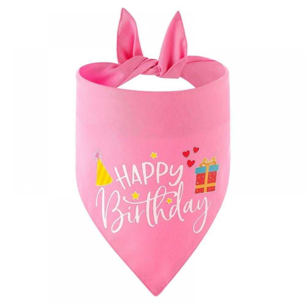 Luxsea Dog Birthday Bandana,puppy Birthday Bandana Triangle Scarf
