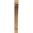 thumbnail image 2 of Ekena Millwork 3 1/2"W x 28"D x 32"H Thorton Block Smooth Bracket, Western Red Cedar, 2 of 25