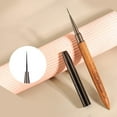 thumbnail image 2 of Precision Triangular Nail Brush for Quick Paint Flower, Petal & Butterfly, 3d Flowers Nail Art Brushes - Acrylic & Gel Polish DesignsTools Manicure Pen for DIY & Salon Use, 2 of 4