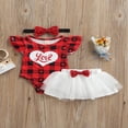 thumbnail image 3 of CNKOO Body à Manches Courtes + Tulle Jupe+ Bandeau Saint-Valentin, 3 of 9