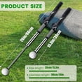 thumbnail image 7 of Telescopic Golf Swing Training Aid, Retractable Grip Trainer with Click Feedback for Right & Left-Handed Golfers, Strength Practice Tool, 7 of 7