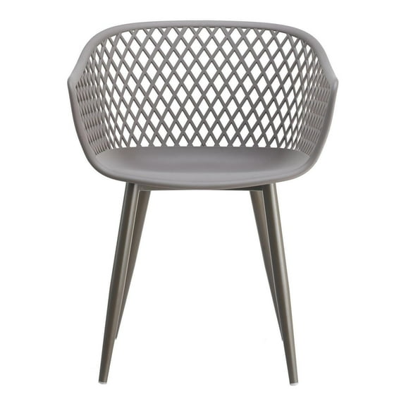 Outdoor Club Chairs - Modern Patio Seating Set of 2
