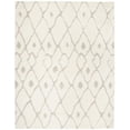 thumbnail image 2 of Safavieh Olympia Shag Aifric Geometric Area Rug-Color:Cream/Beige,Shape:Large Rectangle,Size:8' x 10', 2 of 7
