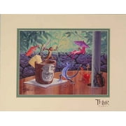 TABLE TOP TUSSLE 11" X 14" PRINT - THOR HAWAII