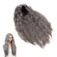 thumbnail image 5 of Peluca de Cabello Rizado de Plata Larga, Peluca Gris Larga Red Transpirable Sintética Esponjosa Resistente Al Calor Parte Ajustable Para Mujeres para la Fiesta de Coslay, 5 of 7