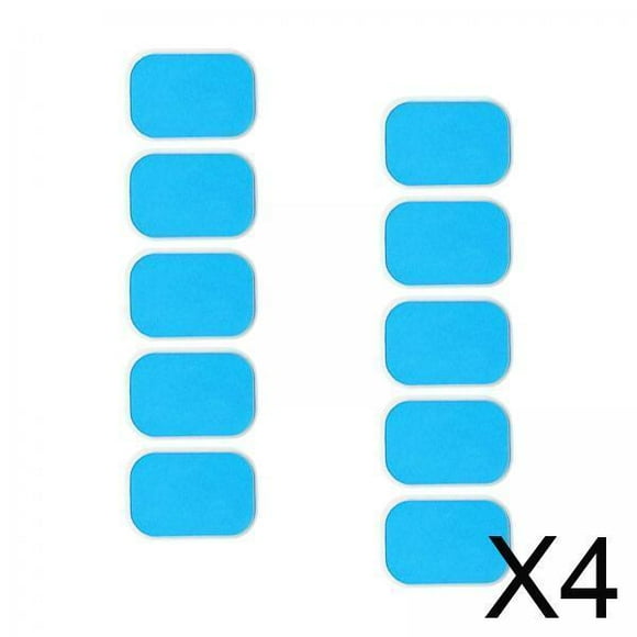 Colaxi 4xProfessional Gel Pads for ABS Abdominal Workout Machine 10pcs