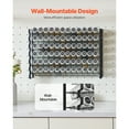 thumbnail image 4 of KFFKFF Spice Rack Organizer for Cabinet, Spice Organizer with 72 Empty Spice Jars, Lids, Spice Labels, and Funnel Complete Set, Seasoning Organizer, 23x16 in, 4 of 9