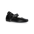thumbnail image 3 of Scoop Women's Faux Leather Moto Maryjane Flats, 3 of 7
