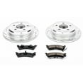 thumbnail image 3 of PowerStop Rear Z23 Evolution Sport Carbon-Fiber Ceramic Brake Pad and Drilled & Slotted Rotor Kit Fits: JEEP Select Models K2131, 3 of 10