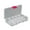 B, variant on Soumake Jewelry Organizer Box Transparent Visible Lightweight Easy to Clean Jewelry Storage Box for Girl