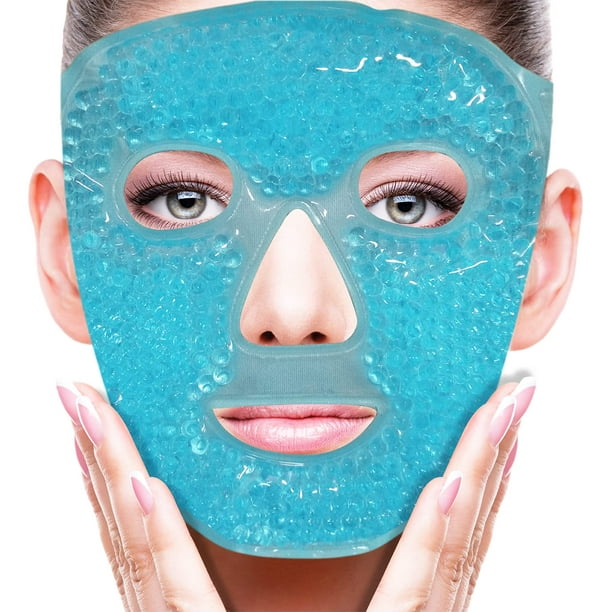 Cold Face Eye Mask Ice Pack Reduce Face Puff Dark Circles Gel