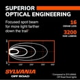 thumbnail image 4 of Sylvania 3 Inch Round LED Light Pod Spot 3200 Lumens, 1 pack, Compatible with Multiple Cars, 4 of 6