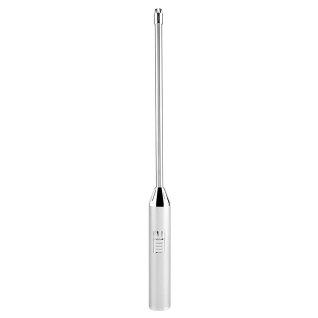 Daboolka Encendedor de pulso para barbacoa recargable por USB, encendedor eléctrico para barbacoa para acampar al aire libre (plata mate)