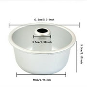 Godom Aluminum Alloy Cake Pan, Fluted Cake Molds, Nonstick and Quick Release Baking Pans, Baking Utensils