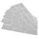 thumbnail image 4 of Adhesivo para Azulejos de Cocina ANGGREK 6 Uds. Gris Impermeable, 4 of 8