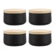 thumbnail image 1 of 4pcs latas de vela de hojalata exquisitas cajas de regalo contenedores de almacenamiento de viajes, 1 of 5