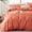 Coral, variant on Sleep Zone Twin/Twin XL Cationic Microfiber Duvet Cover Set, Coral, Soft & Breathable