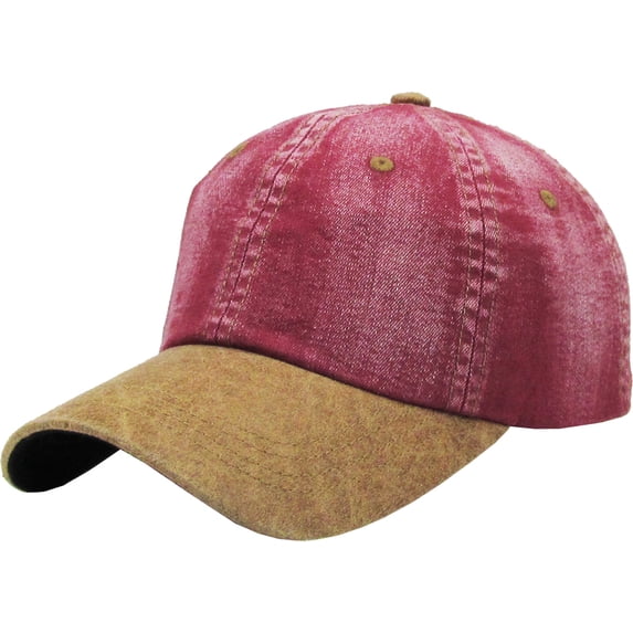 Premium Vintage Distressed Washed Cotton Dad Hat Adjustable Baseball Cap