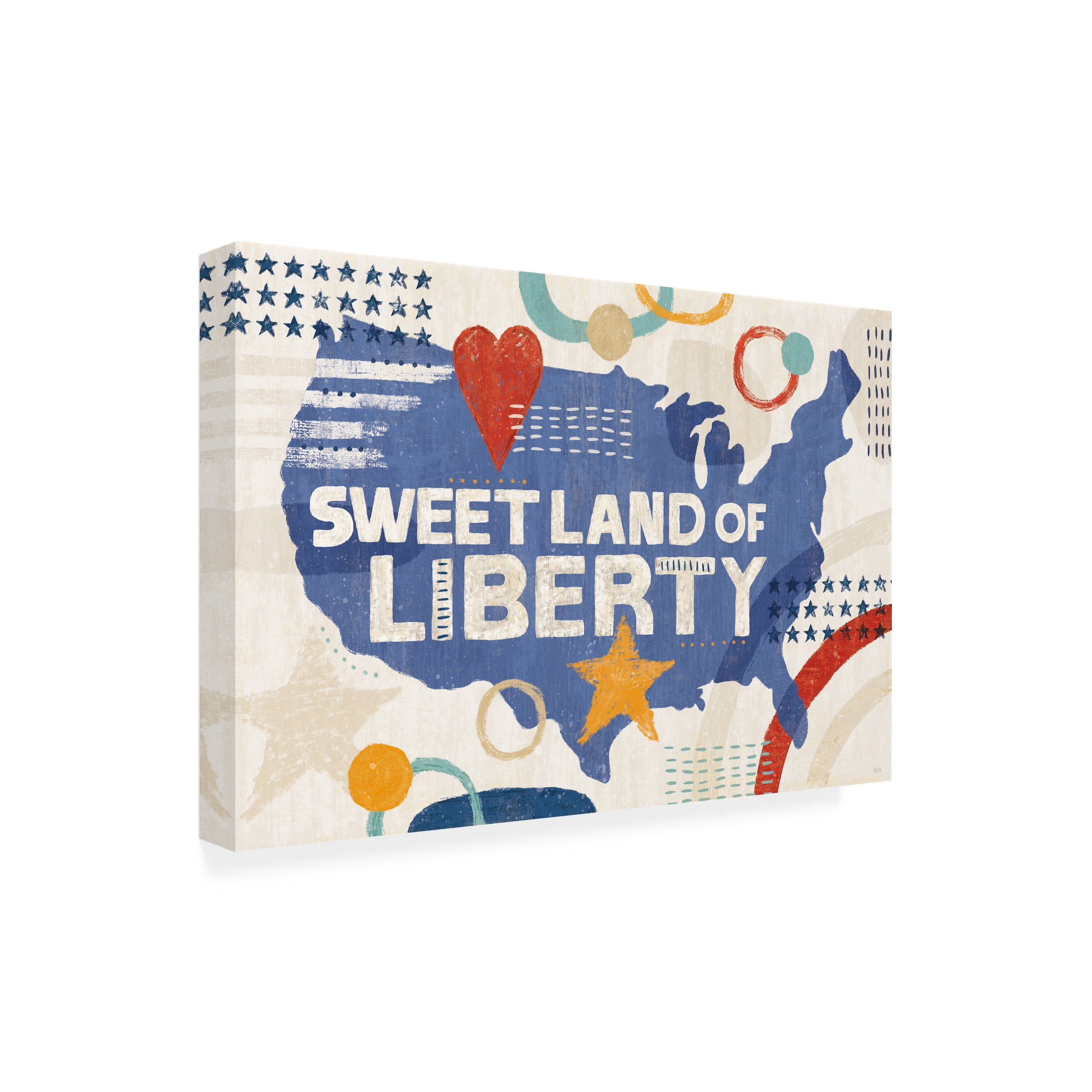 Veronique Charron 'Love and Liberty I' Outdoor All-Weather Wall Decor