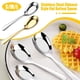 thumbnail image 4 of Stainless Steel Chinese Style Spoon Flat Bottom Spoon, 4 of 5
