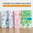 thumbnail image 3 of LCXmlly Card Binder Large Capacity Card Album 240 Pockets Snap Button Flower Leaf Butterflies Printed Transparent Waterproof, 3 of 5