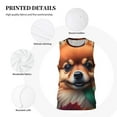 thumbnail image 3 of Sikiie Colorful Leaf Chihuahua Basketball Jersey Reversible Men's Mesh Athletic Sports Shirts Training Practice S-4XLMedium, 3 of 6