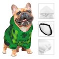 thumbnail image 4 of Uemuo St Patrick's Day5 for Winter Dog Hoodie Sweatshirts with Pockets Warm Dog Clothes for Small Dogs Chihuahua-X-Small, 4 of 8