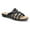 Black, variant on Sheri Women's Slide Sandals Color: White Size: 8 WIDE