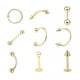 thumbnail image 2 of 9 piercings para el ombligo, colgantes, para el ombligo Oro, 2 of 9