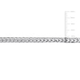 thumbnail image 2 of Everly Men's Sterling Silver 4.2mm Foxtail Chain Necklace and Bracelet Set - 24 in + 9 in, 2 of 9