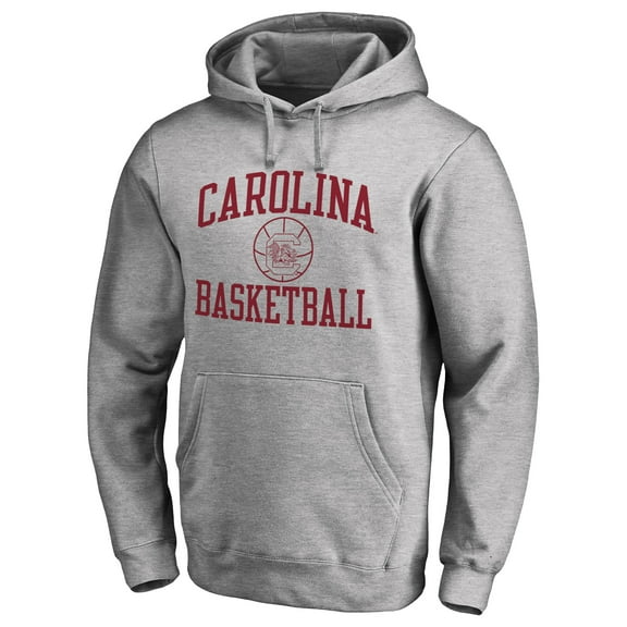 Men's Heathered Gray South Carolina Gamecocks In Bounds Pullover Hoodie