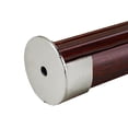 thumbnail image 3 of 2X Metal Curtain Pole Recess Bracket Curtain Rail Support for 28mm Curtain Rod, 3 of 7