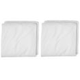 thumbnail image 5 of Bare Home Fleece Fitted Sheet, Plush Polar Fleece, 4 Twin XL Sheets, Split King, White, 2 Pack, 5 of 5