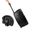 thumbnail image 3 of Dazone 8" 4400Watt Portable FM Bluetooth Speaker Sound System Party Tailgate Mic Remote, 3 of 7
