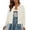 Beige, variant on ZHOGXU Lightweight Cardigan For Women Soft Knit Button Front O Neck Sweater Jacket Fashion,Workout Daily Wear,Coffee,XL