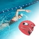 thumbnail image 2 of Gorro de natación de silicona con puntos de lunares rojos, 1 pieza, 2 of 5