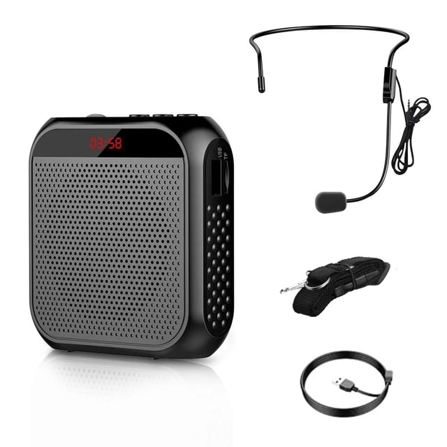 Multifunctional Portable Amplifier 8W 2200mAh Voice Amplifier Personal Voice Speaker ,Loud Volume
