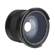 NFTIGB 58MM 0.35X Fisheye Super Wide Angle Lens for SLR DSLR Camera Black High Definition Metal Body Photography Equipment 3.0 inches / 7.5 cm