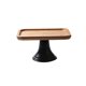 thumbnail image 3 of Soportes de madera para tartas, tabla de quesos, bandeja de cocina, decoración, estilo japonés Rectángulo, 3 of 9
