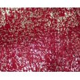 thumbnail image 4 of Kashi Home Sabrina 52X84 Grommet Curtain Panel, Decorative Silver Foil Print Room Darkening Blackout Window Treatment Panel, Burgundy, 2 Pack, 4 of 4