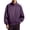 Purple #16, variant on Bomber Jackets for Men Full Zip Stand Collar Ribbed Cuffs Straight Hem Side Pockets Coat for Spring Fall Travel Daily Weekend Trips