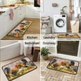thumbnail image 4 of Rooster Kitchen Rugs Set 2Pcs Non Slip Washable Kitchen Floor Rug and Mat Rooster Chicken Theme Kitchen Mat for Farmhouse Style Kitchen Floor Decor 17"x47"+17"x30", 4 of 6